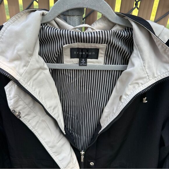 Braetan Jacket Mens Small Black Lined Full Zip Windbreaker Light Weight - Picture 8 of 11